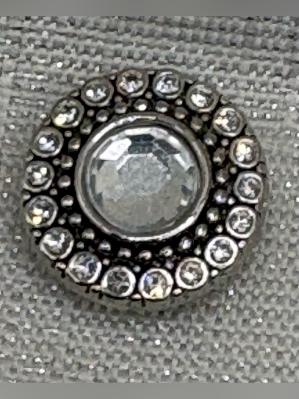 BLING - Snap Button Charm - 18mm/20mm - Genuine Magnolia & Vine Charm